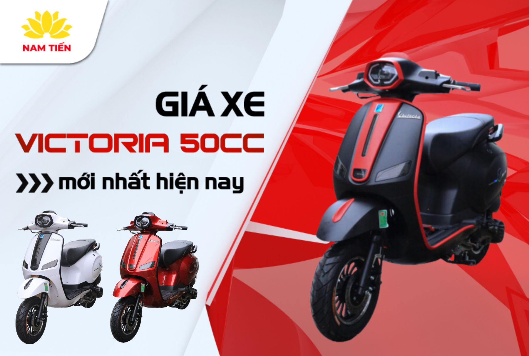 Giá xe Victoria 50cc mới nhất hiện nay