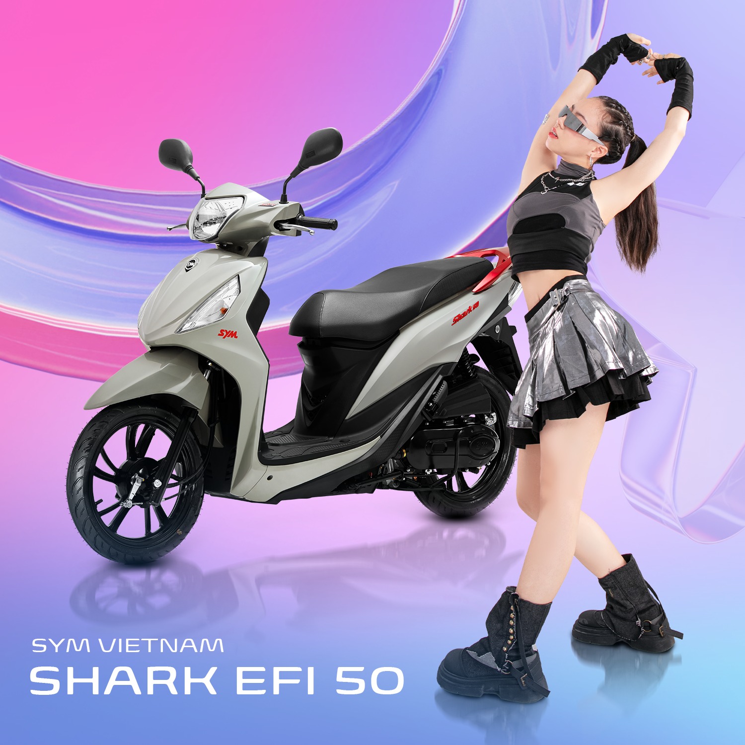 Thiết Kế SHARK EFI 50 - Thời Thượng Và Cá Tính