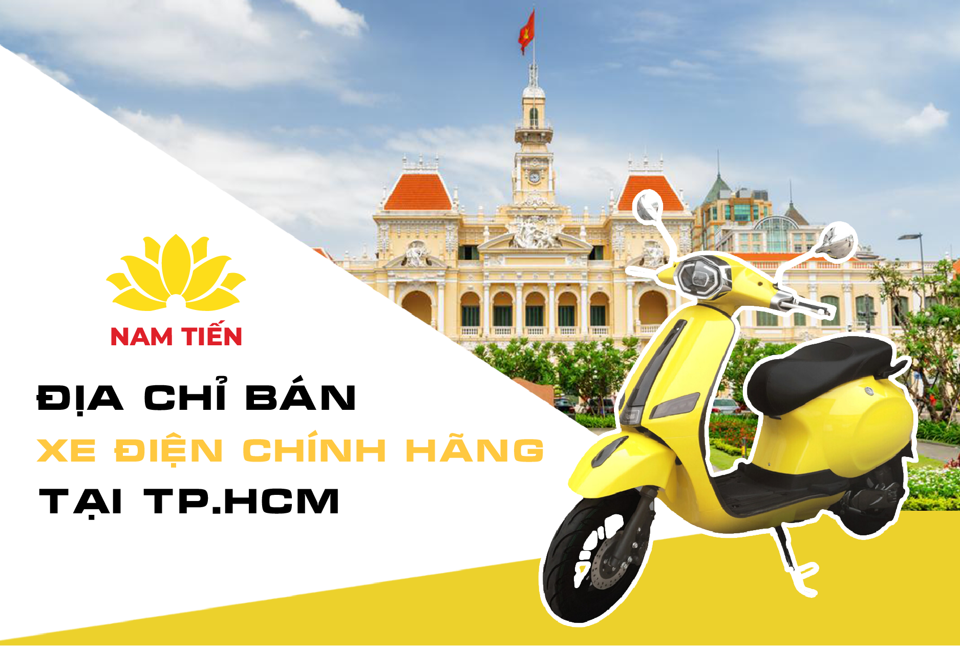 Địa chỉ bán xe máy điện chính hãng ở TP HCM