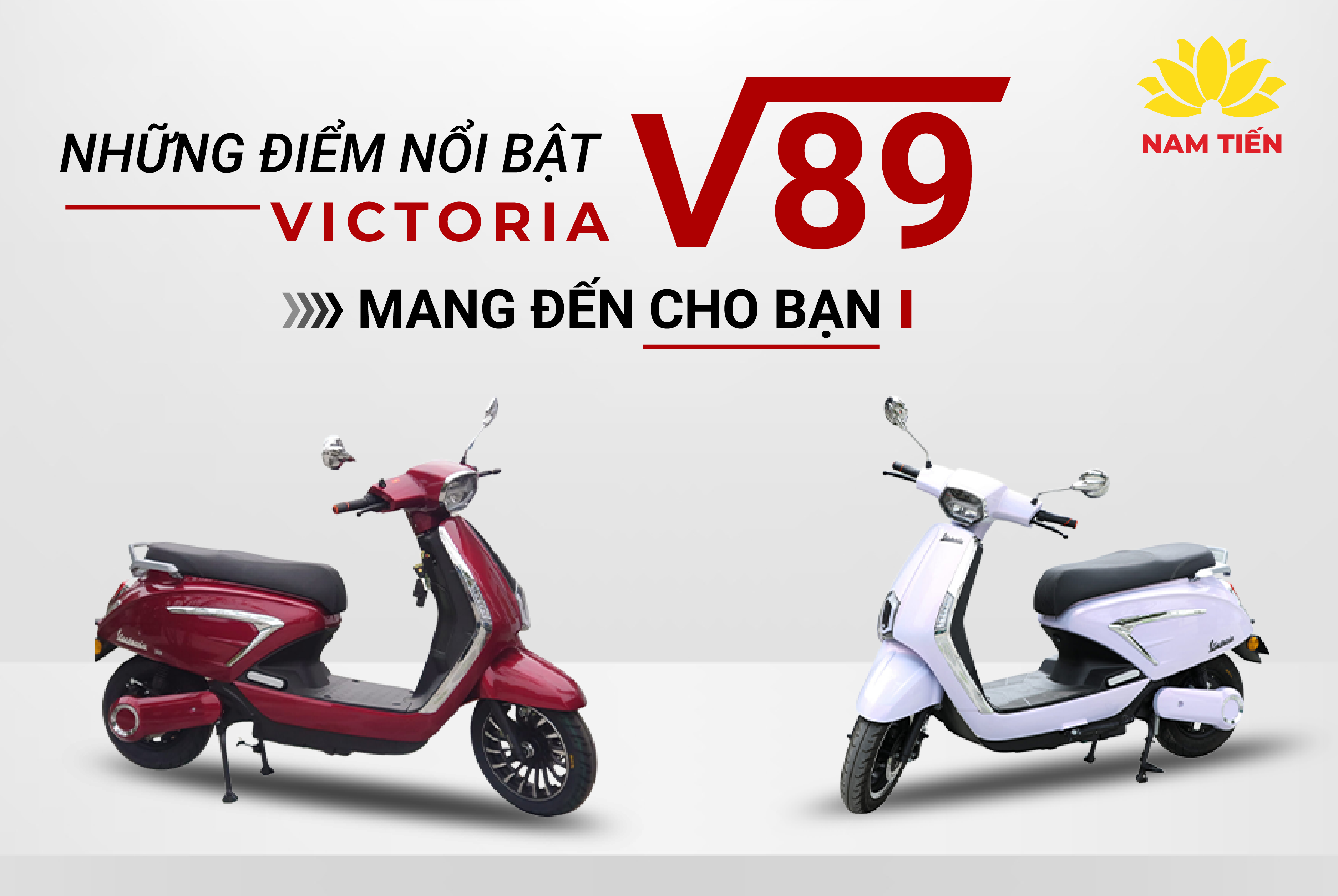 Những điểm nổi bật mà xe máy điện Victoria V89 mang đến cho bạn