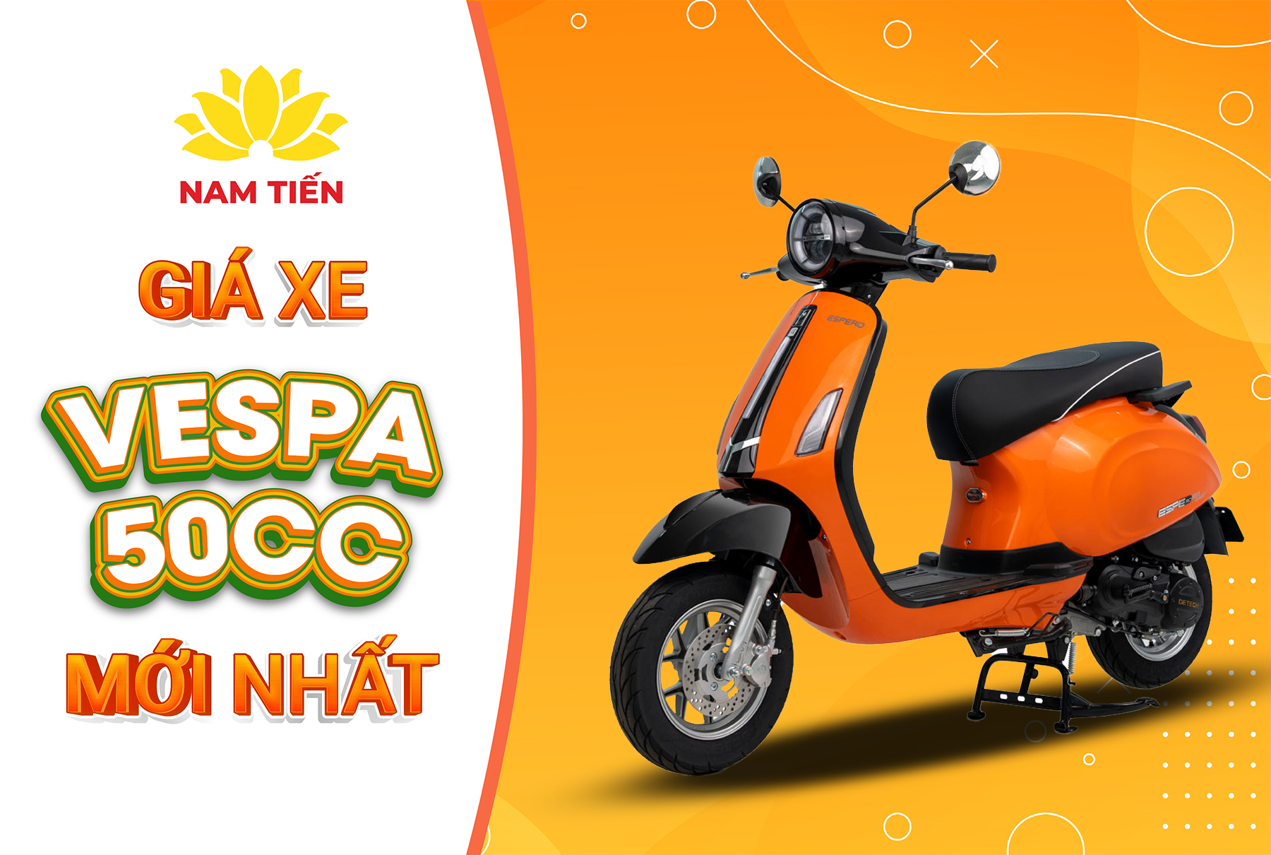 Giá Vespa 50cc mới nhất