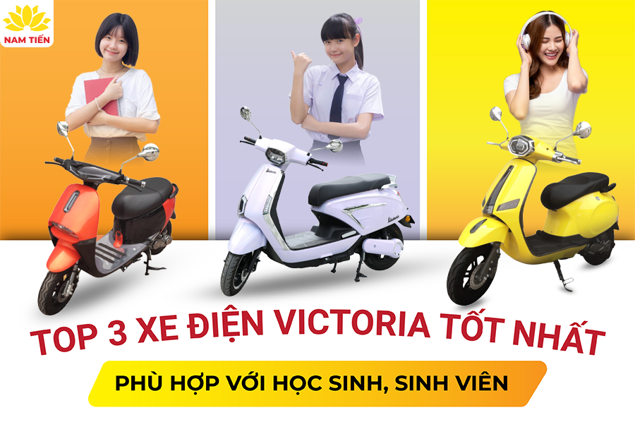 Top 3 xe điện Victoria tốt nhất, phù hợp với học sinh, sinh viên