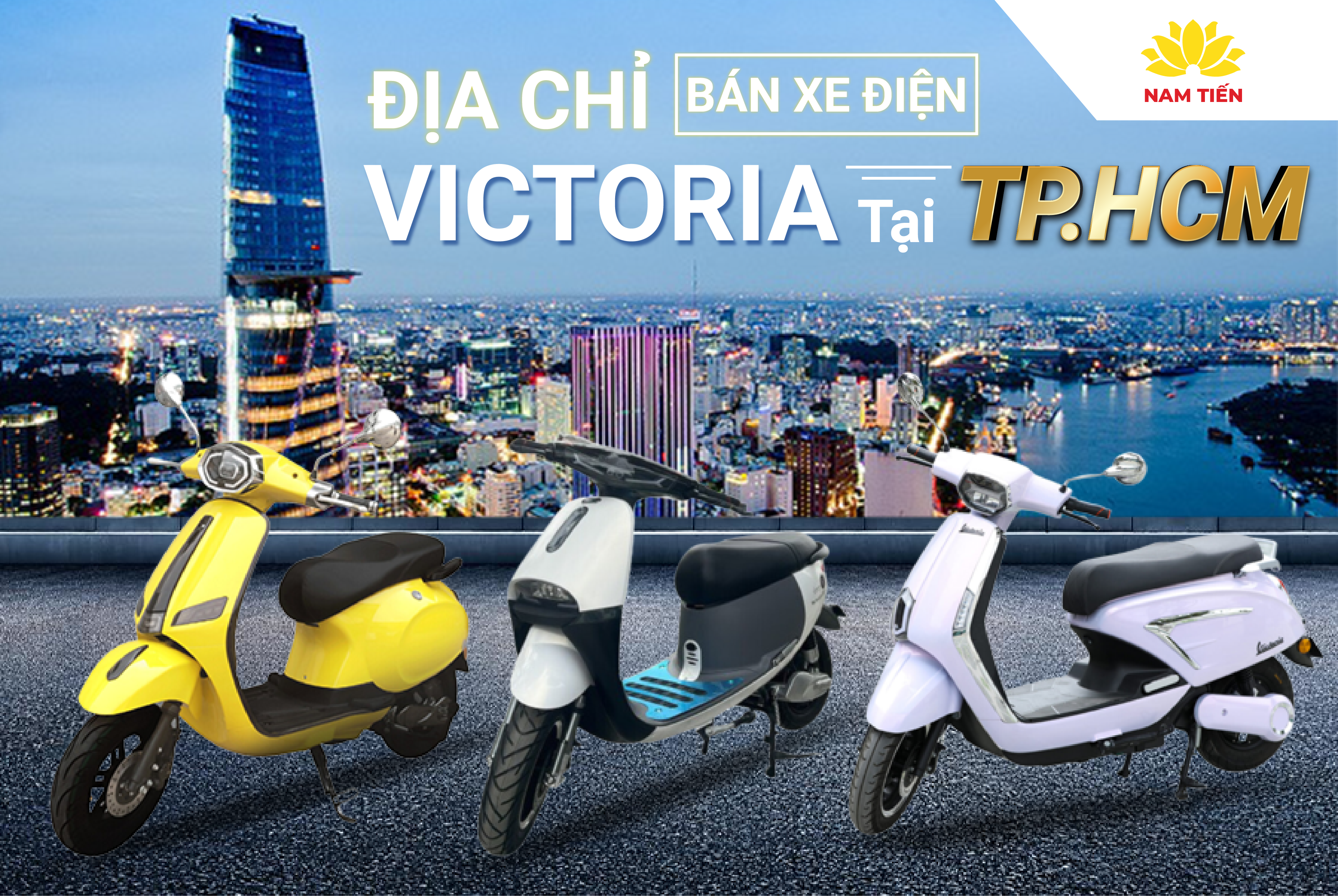 Địa chỉ bán xe điện Victoria tại TPHCM