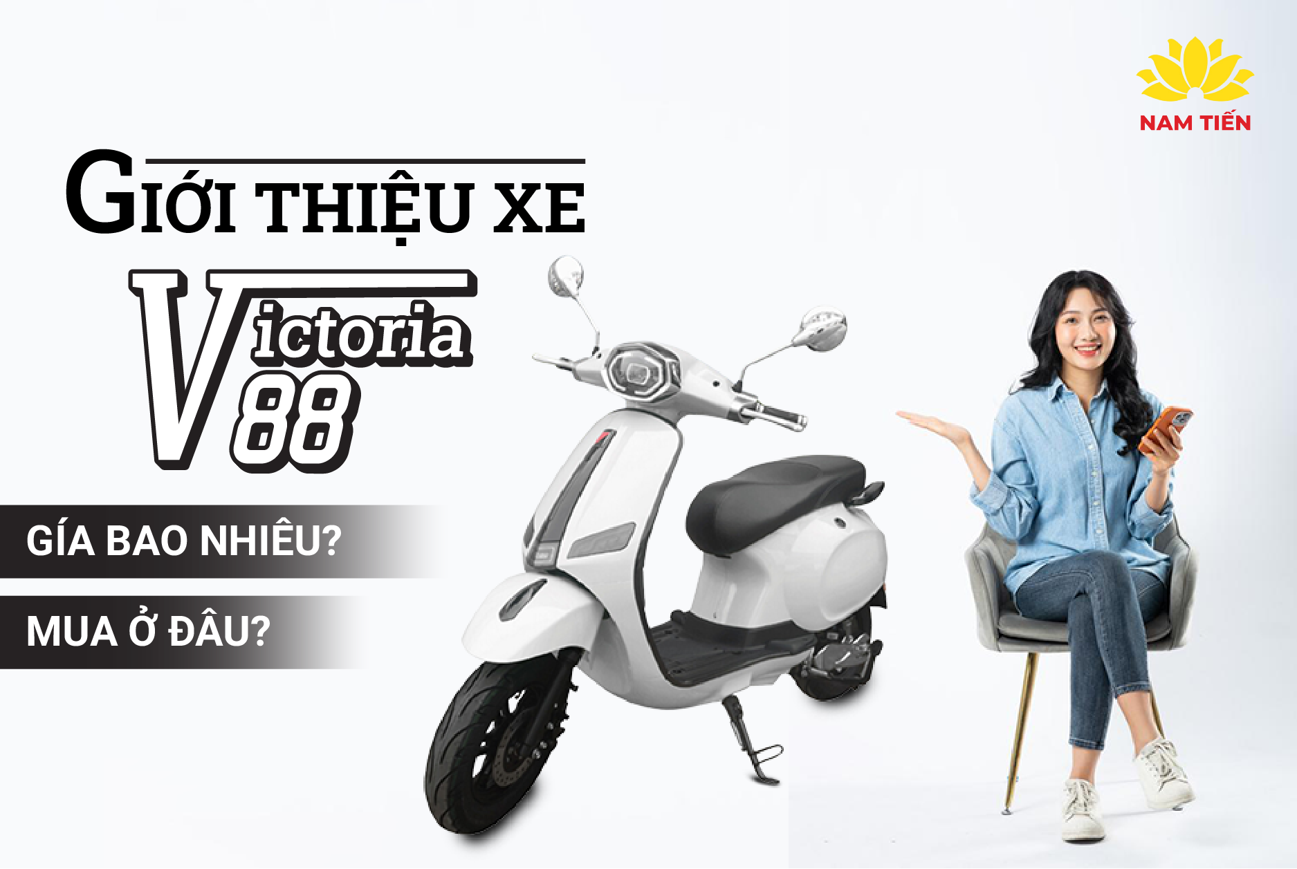 Giới thiệu xe điện Victoria V88, giá bao nhiêu, mua ở đâu?