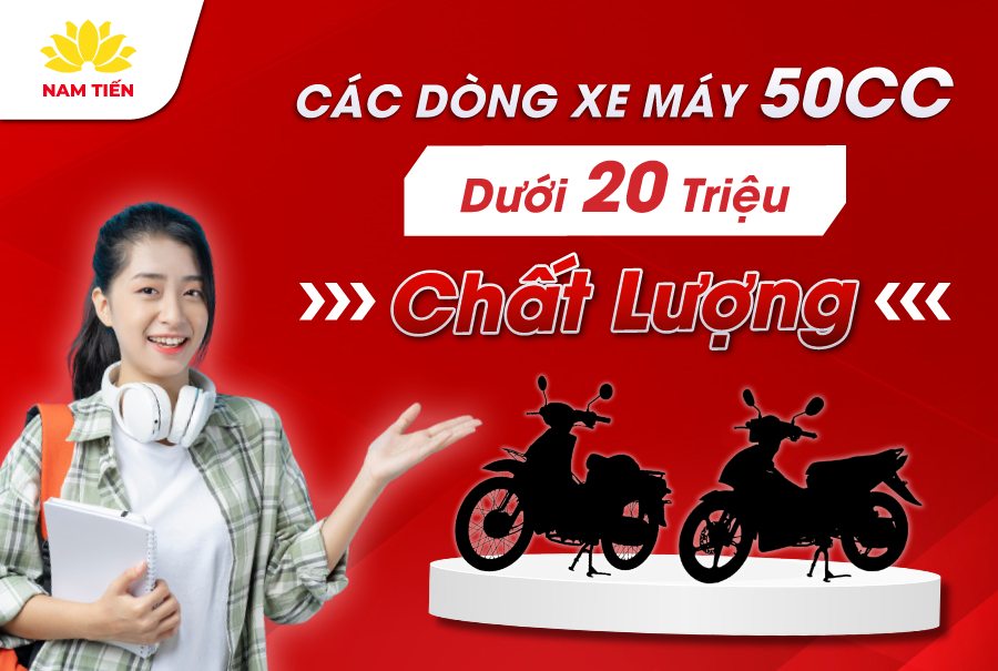 Top các dòng xe máy 50cc dưới 20 triệu chất lượng nên mua