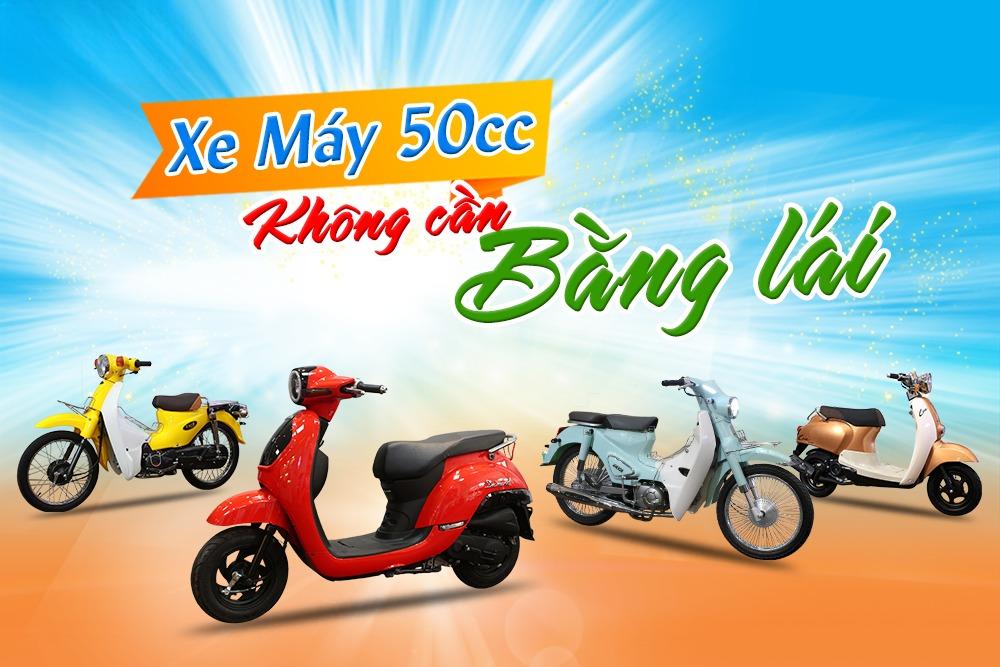 Các dòng xe 50cc giá tốt tại Xe Máy Nam Tiến Đồng Nai