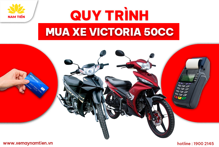 Quy trình mua xe Victoria 50cc trả góp